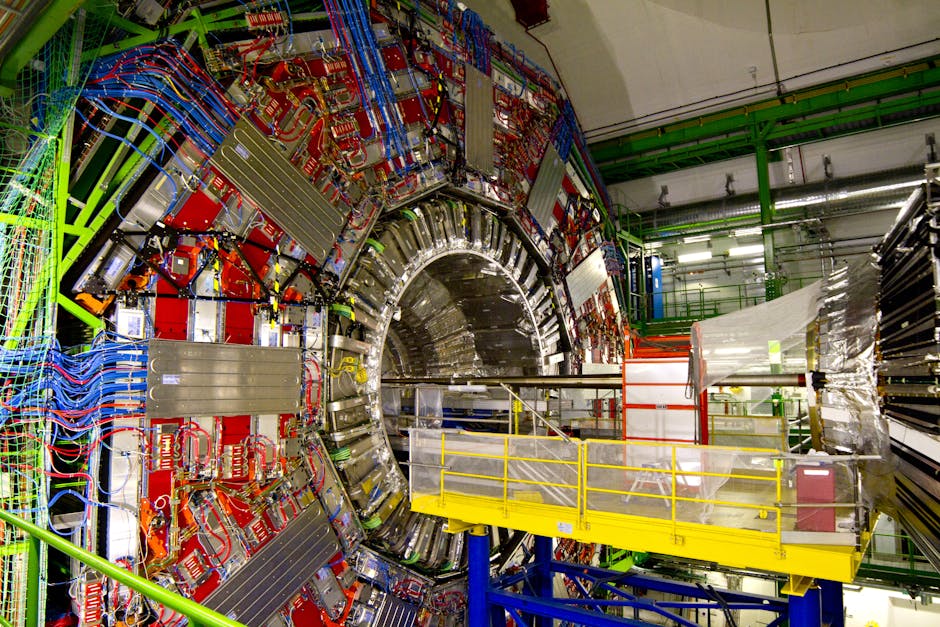 A close-up view inside CERN’s Large Hadron Collider in Geneva, Switzerland. A close-up view inside CERN's Large Hadron Collider in Geneva, Switzerland.